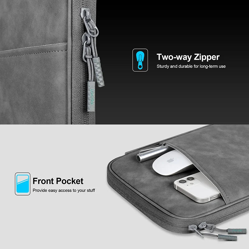 Housse de Rangement Stylée & Multi-Compartiments – Tablettes 10-13’’